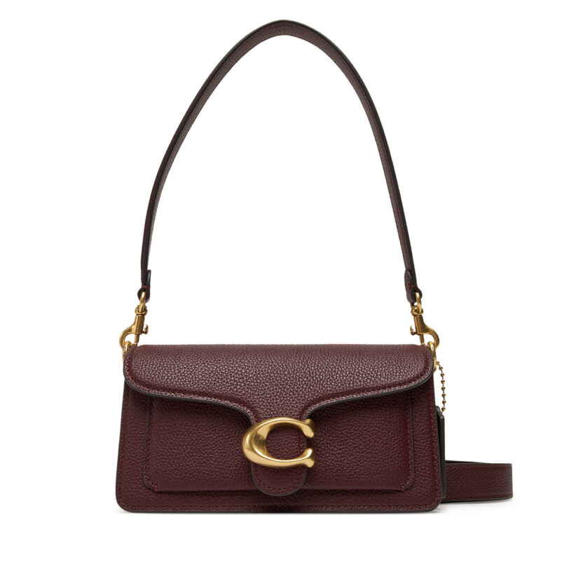 Дамска чанта Coach CY201 Кафяв цвят на ниска цена