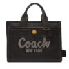 Дамска чанта Coach Cargo CAM75 Черен цвят на ниска цена