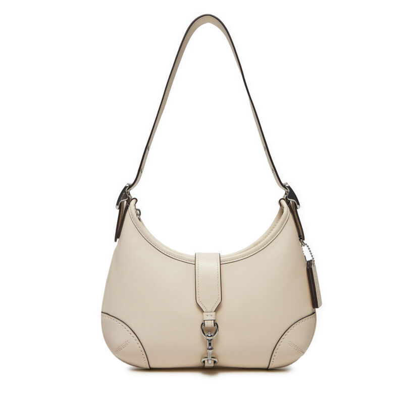 Дамска чанта Coach Hamptons Hobo CW642 Екрю цвят на ниска цена