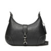 Дамска чанта Coach Hamptons Hobo CW642 Черен цвят на ниска цена