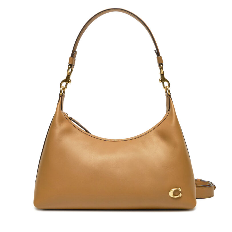 Дамска чанта Coach Juliet CR981 Кафяв цвят на ниска цена
