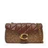 Дамска чанта Coach Qlt Sig Tabby Sb 26 CY815 Кафяв цвят на ниска цена