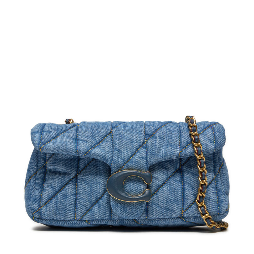 Дамска чанта Coach Tabby 20 CR701 B4/IN Син цвят на ниска цена