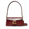 Дамска чанта Coach Tabby CW632 Кафяв цвят на ниска цена