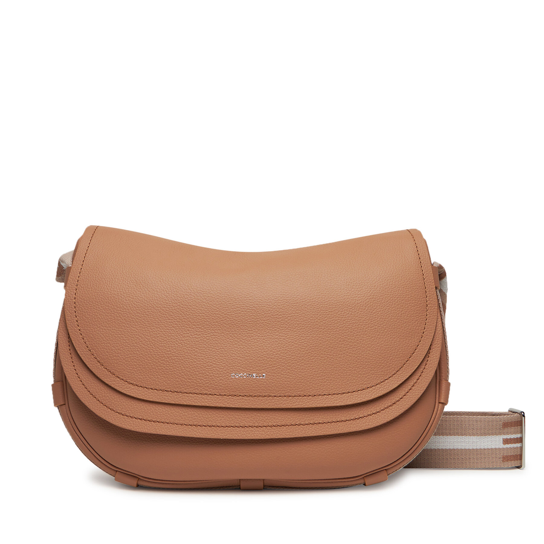 Дамска чанта Coccinelle E1 SQ0 15 01 01 Кафяв цвят на ниска цена