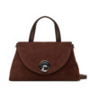 Дамска чанта Coccinelle E1 TOC 18 02 01 Кафяв цвят на ниска цена