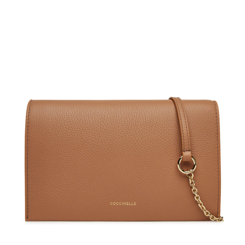 Дамска чанта Coccinelle E5 S00 55 02 01 Кафяв цвят на ниска цена
