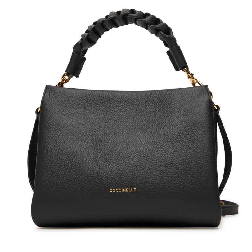 Дамска чанта Coccinelle M50 Boheme Grana Double E1 M50 58 01 01 Черен цвят на ниска цена
