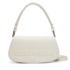 Дамска чанта Coccinelle QBB Coccinelle Myrtha Maxi Logo E5 QBB 52 01 01 Бял цвят на ниска цена