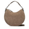 Дамска чанта Coccinelle QKG Coccinellesunup Suede E1 QKG 13 01 01 Бежов цвят на ниска цена