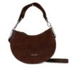 Дамска чанта Coccinelle QKG Coccinellesunup Suede E1 QKG 13 03 Кафяв цвят на ниска цена