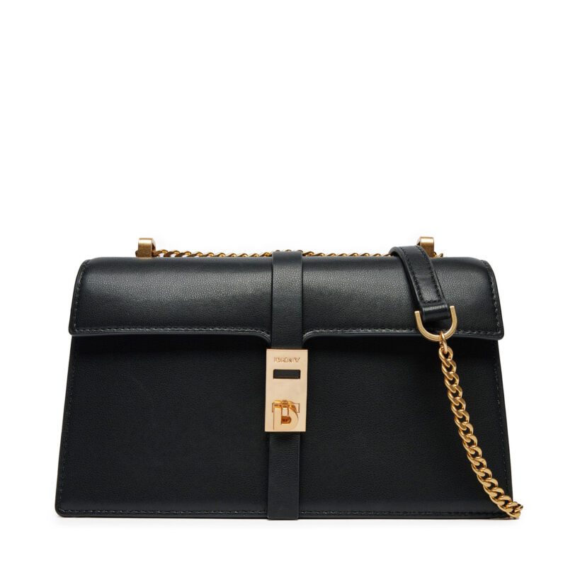 Дамска чанта DKNY Alora R433YG51 Черен цвят на ниска цена
