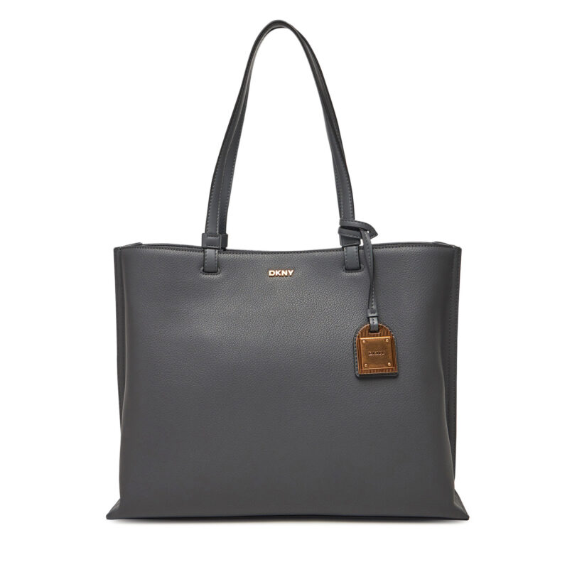 Дамска чанта DKNY Alya R44A1I52 Сив цвят на ниска цена