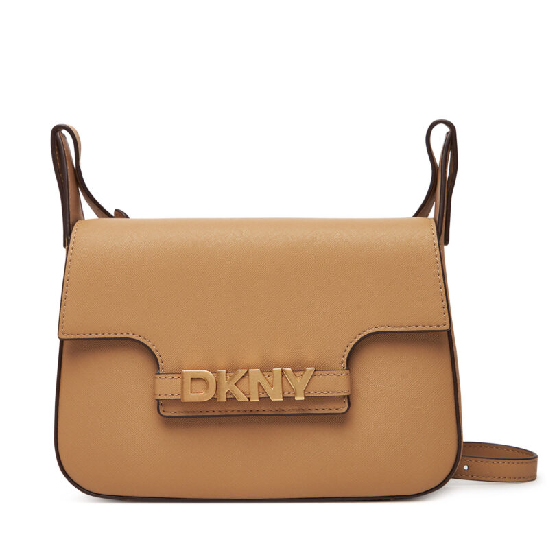 Дамска чанта DKNY Avril R52EKJ30 Бежов цвят на ниска цена