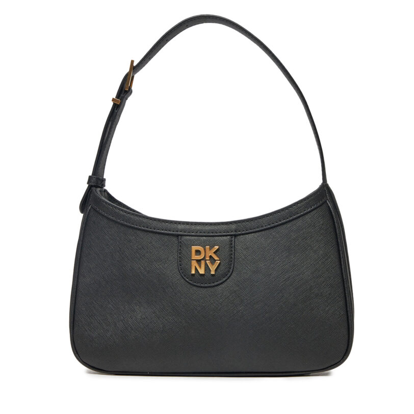 Дамска чанта DKNY Carol R43HKV84 Черен цвят на ниска цена