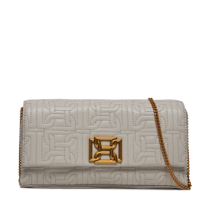 Дамска чанта DKNY Delanie R34GBB12 Сив цвят на ниска цена
