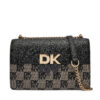 Дамска чанта DKNY Echo Sm Chain Flap R423YE31 Черен цвят на ниска цена