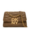 Дамска чанта DKNY Minna R433KG75 Кафяв цвят на ниска цена
