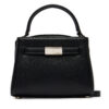 Дамска чанта DKNY Paxton Sm Satchel R41DAC76 Черен цвят на ниска цена
