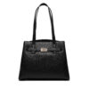 Дамска чанта DKNY Paxton Tote R41AAC74 Черен цвят на ниска цена