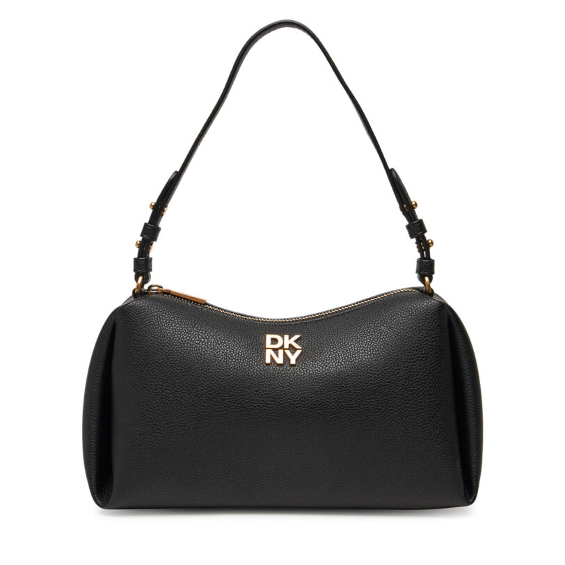 Дамска чанта DKNY R423AE54 Черен цвят на ниска цена
