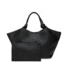 Дамска чанта DKNY R42BAE48 Черен цвят на ниска цена