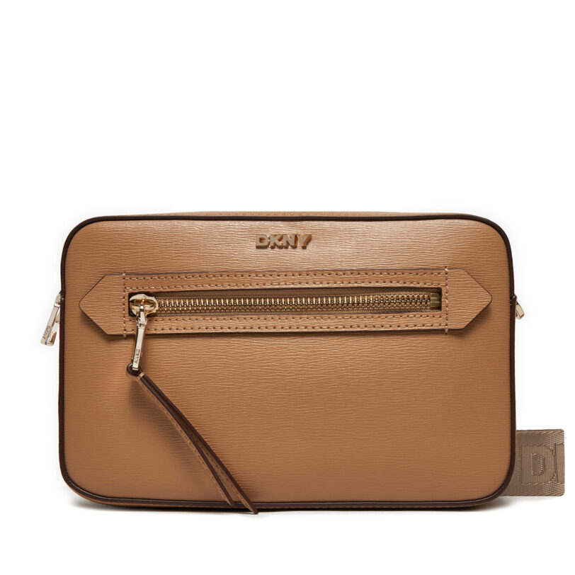 Дамска чанта DKNY R42E3E22 Кафяв цвят на ниска цена