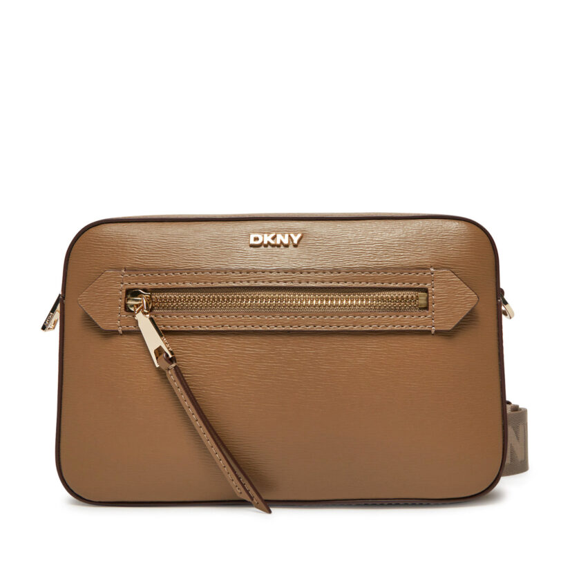 Дамска чанта DKNY R42E3E22 Кафяв цвят на ниска цена