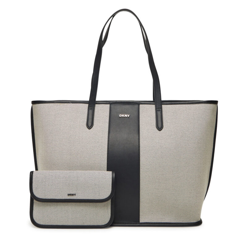 Дамска чанта DKNY R44AGI09 Сив цвят на ниска цена