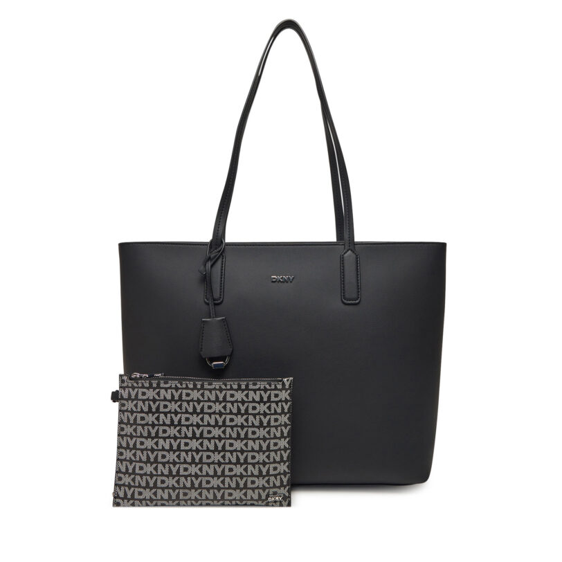 Дамска чанта DKNY R44AYI42 Черен цвят на ниска цена