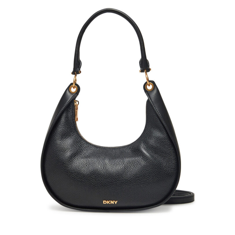 Дамска чанта DKNY R44CEI49 Черен цвят на ниска цена