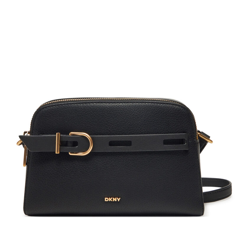 Дамска чанта DKNY R44EAI69 Черен цвят на ниска цена