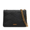 Дамска чанта DKNY R44EKI06 Черен цвят на ниска цена