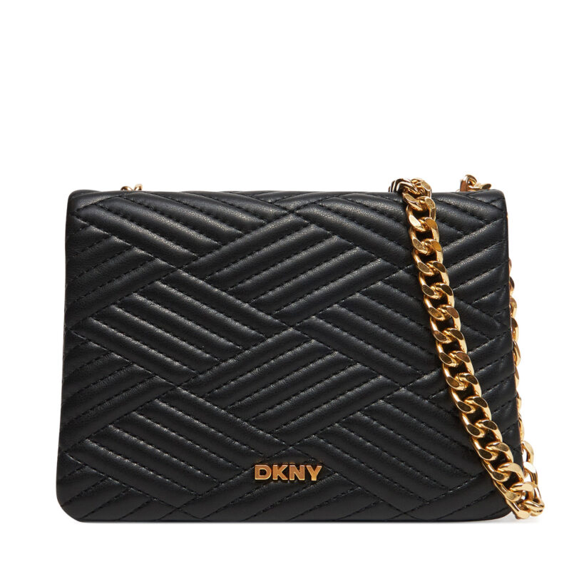 Дамска чанта DKNY R44EKI06 Черен цвят на ниска цена