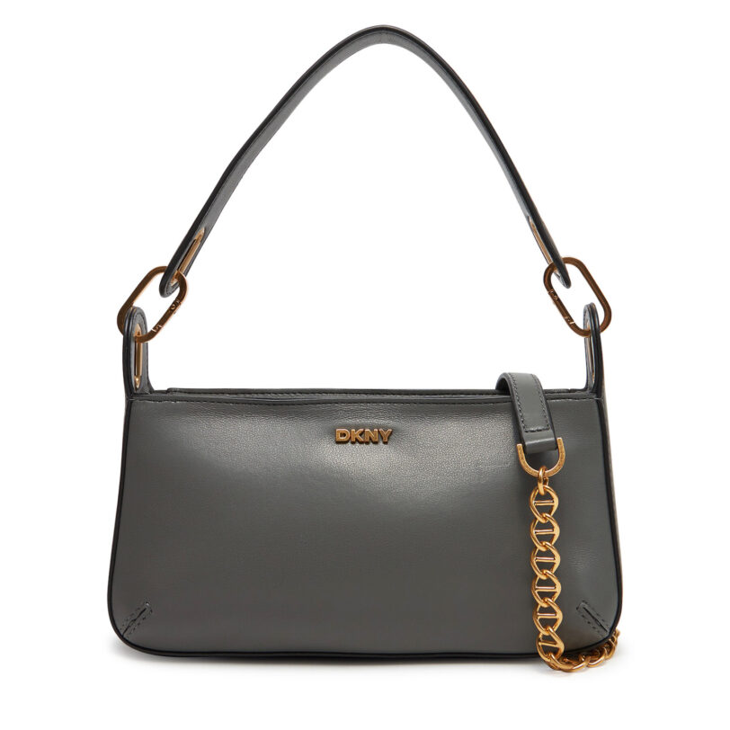 Дамска чанта DKNY R44EKI56 Сив цвят на ниска цена