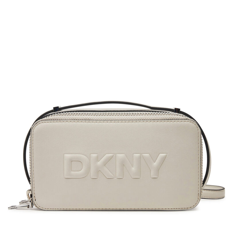 Дамска чанта DKNY R44EZI35 Екрю цвят на ниска цена
