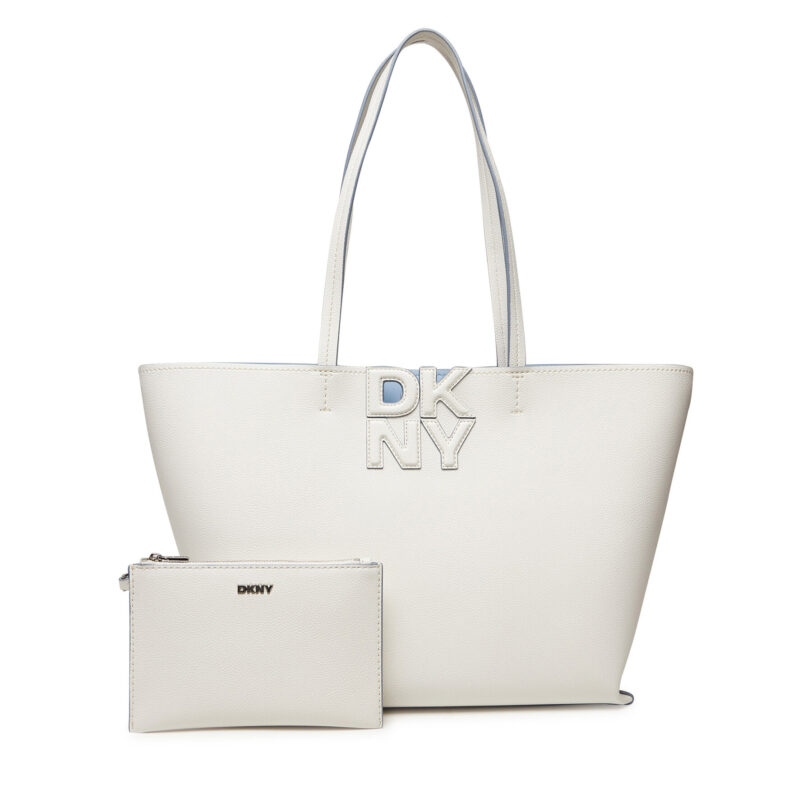 Дамска чанта DKNY R51AAJ38 Сив цвят на ниска цена