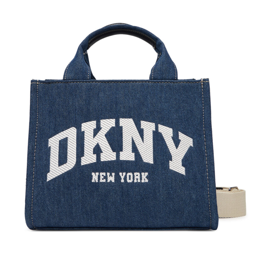 Дамска чанта DKNY R52ADC80 Син цвят на ниска цена