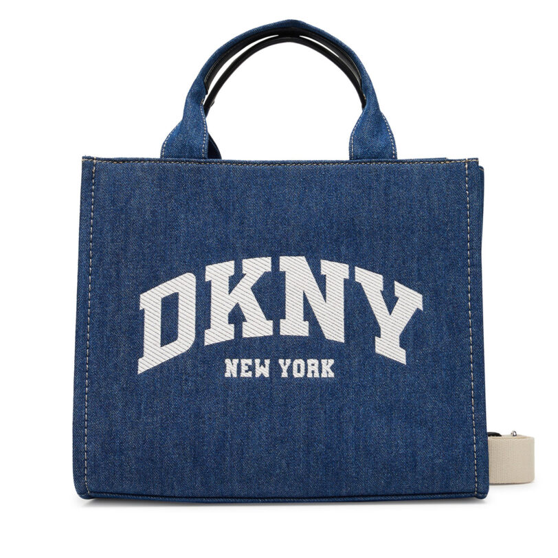 Дамска чанта DKNY R52ADR57 Син цвят на ниска цена