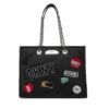 Дамска чанта DKNY R52AEK79 Черен цвят на ниска цена