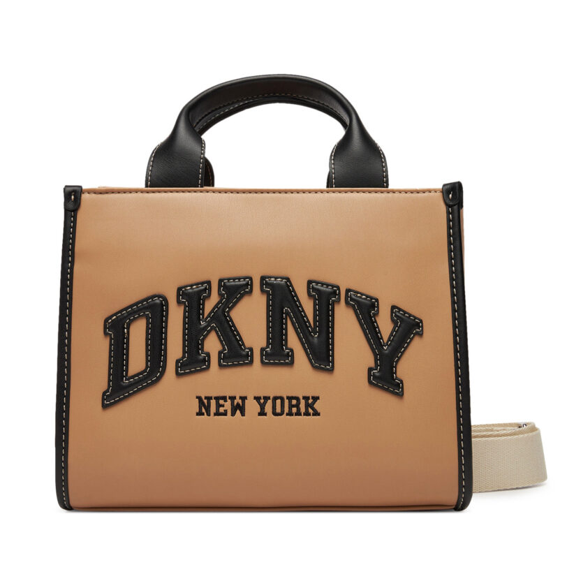 Дамска чанта DKNY R52AZC80 Бежов цвят на ниска цена