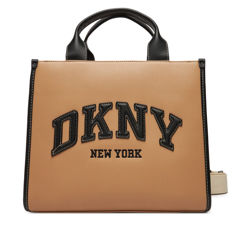 Дамска чанта DKNY R52AZR57 Кафяв цвят на ниска цена
