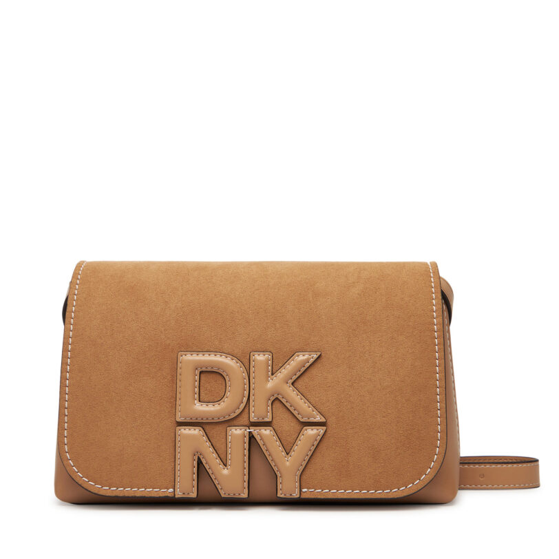 Дамска чанта DKNY R52EMJ40 Кафяв цвят на ниска цена