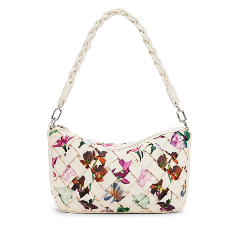 Дамска чанта Desigual 25SAXPBQ Екрю цвят на ниска цена
