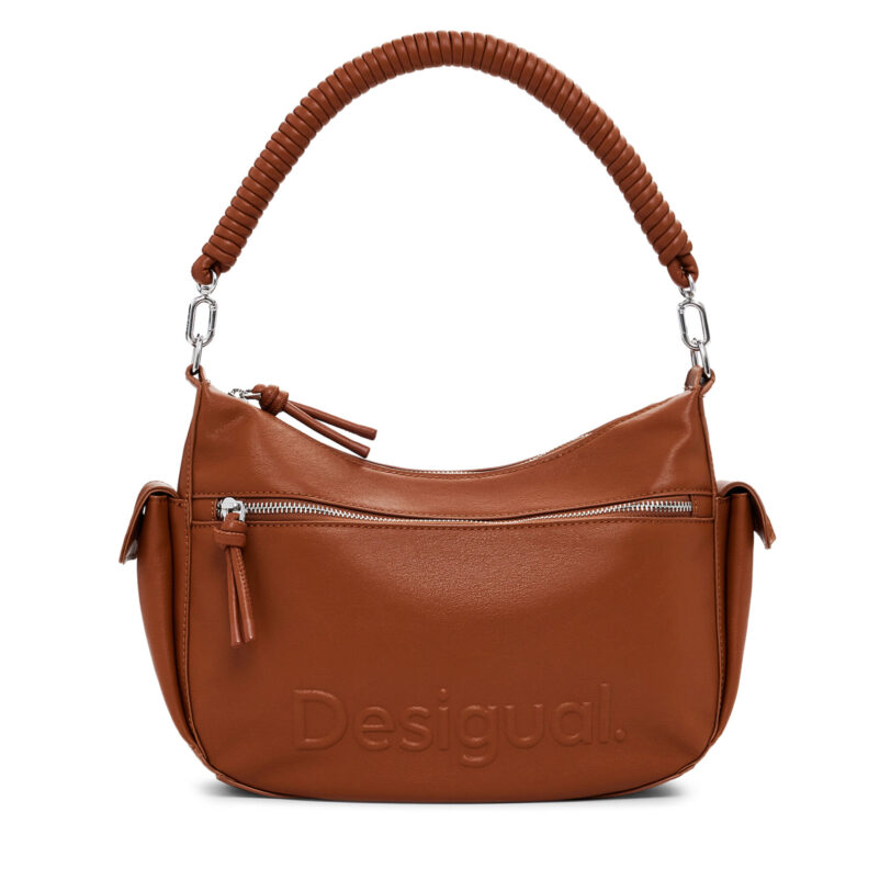Дамска чанта Desigual 25SAXPBW Кафяв цвят на ниска цена