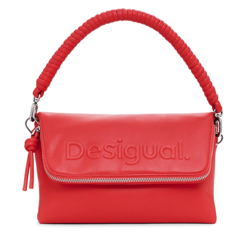 Дамска чанта Desigual 25SAXPCD Коралов цвят на ниска цена