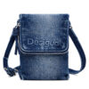 Дамска чанта Desigual 25SAYD03 Син цвят на ниска цена