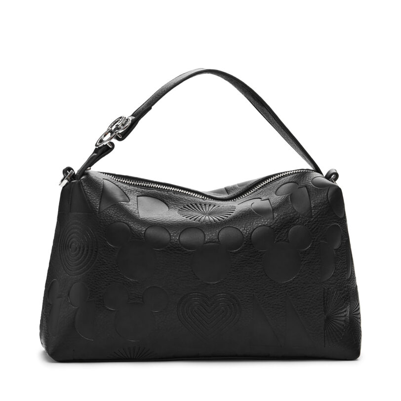 Дамска чанта Desigual All Mickey Bergamo 25SAXP65 Черен цвят на ниска цена