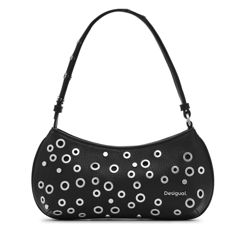 Дамска чанта Desigual Rebel Alsacia 25SAXP70 Черен цвят на ниска цена