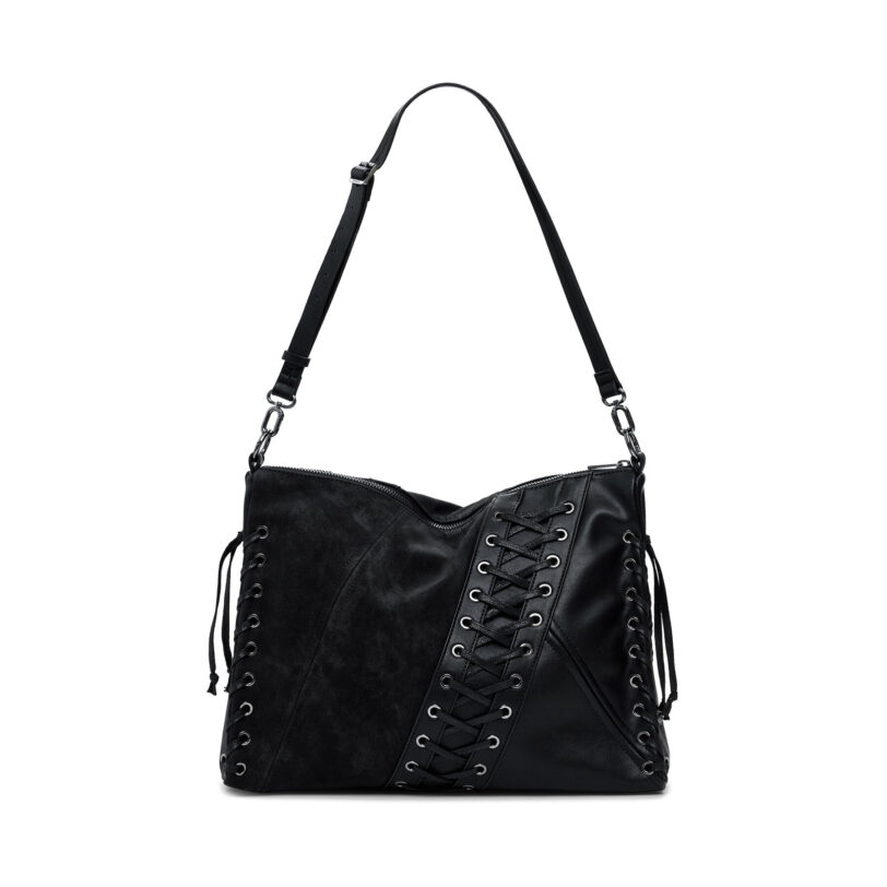 Дамска чанта Desigual Tango Patch Lei 25WAXP79 Черен цвят на ниска цена